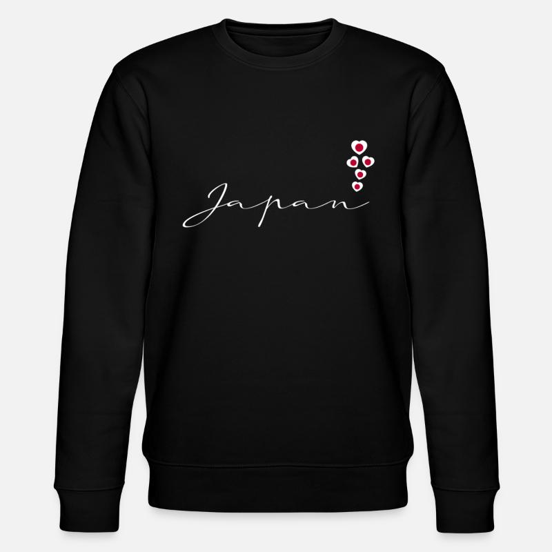 Japan - Stanley/Stella Unisex Bio-Sweatshirt CHANGER  - Schwarz