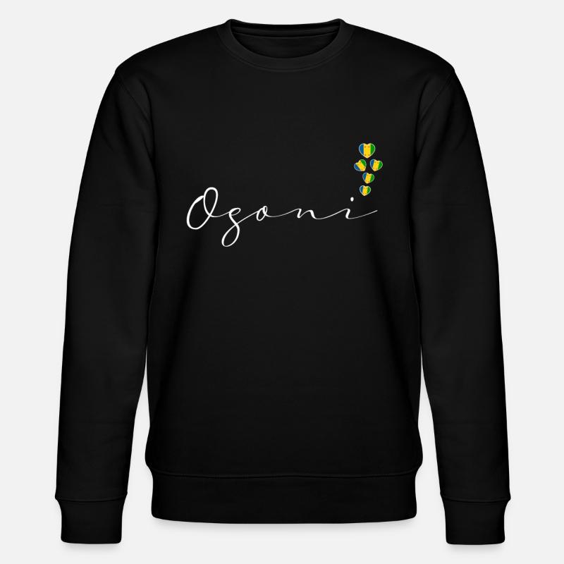 Ogoni - Stanley/Stella CHANGER Unisex Organic Sweatshirt - black