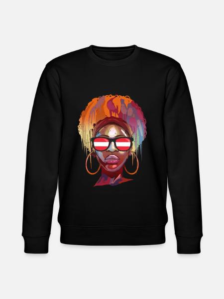 Austria - Stanley/Stella CHANGER Unisex Organic Sweatshirt - black