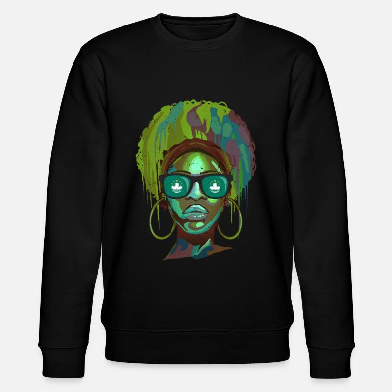 Macau - Stanley/Stella CHANGER Unisex Organic Sweatshirt - black