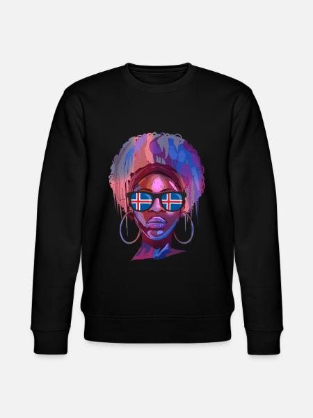 Islande - Sweat bio CHANGER Stanley/Stella Unisexe - noir