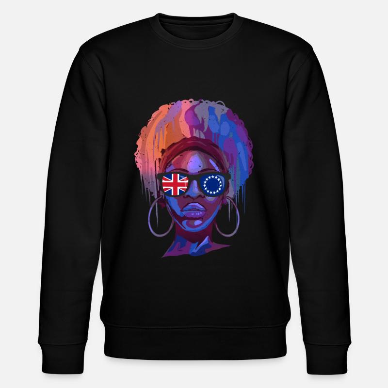 Cook (Îles) - Sweat bio CHANGER Stanley/Stella Unisexe - noir