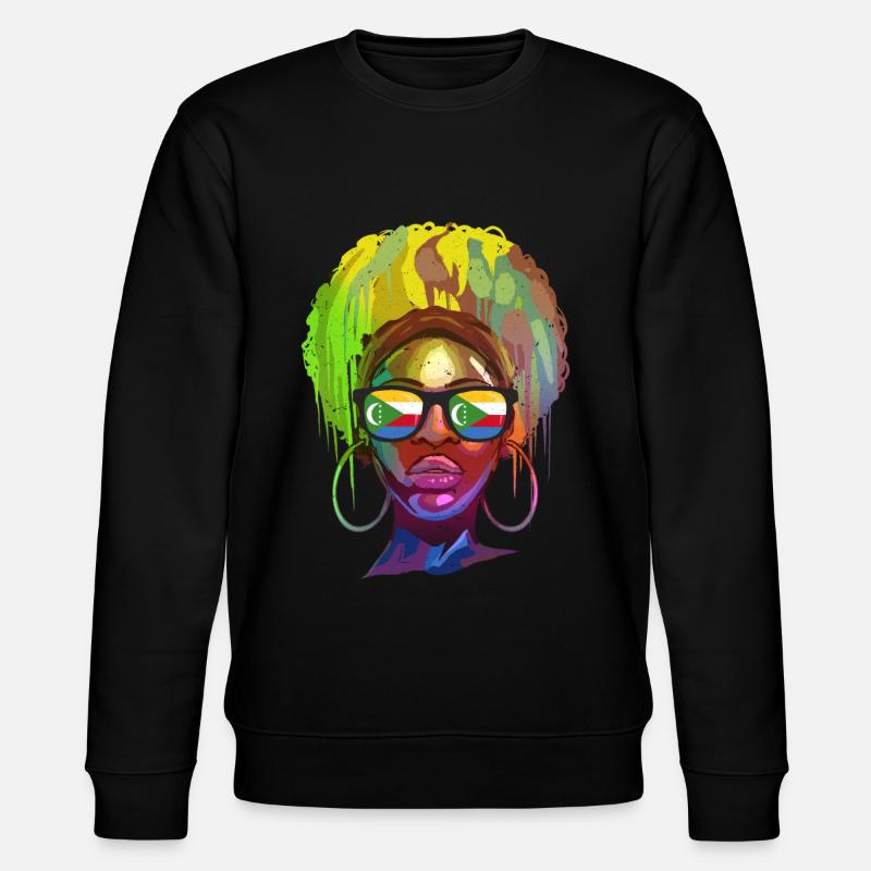 Comores - Sweat bio CHANGER Stanley/Stella Unisexe - noir