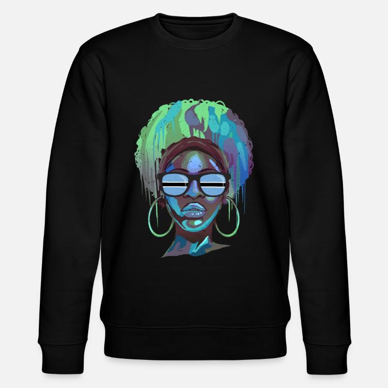 Botswana - Sweat bio CHANGER Stanley/Stella Unisexe - noir