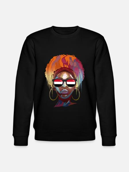 Yemen - Stanley/Stella CHANGER Unisex Organic Sweatshirt - black
