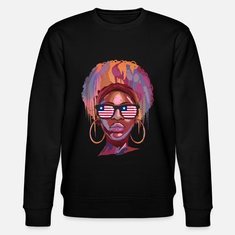 Libéria - Sweat bio CHANGER Stanley/Stella Unisexe - noir