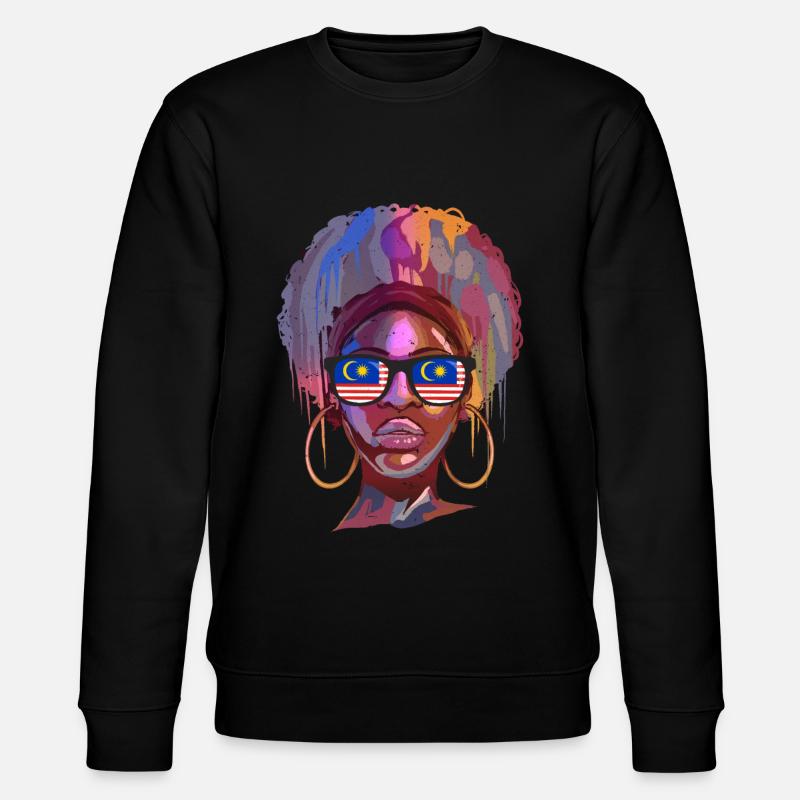 Malaisie - Sweat bio CHANGER Stanley/Stella Unisexe - noir