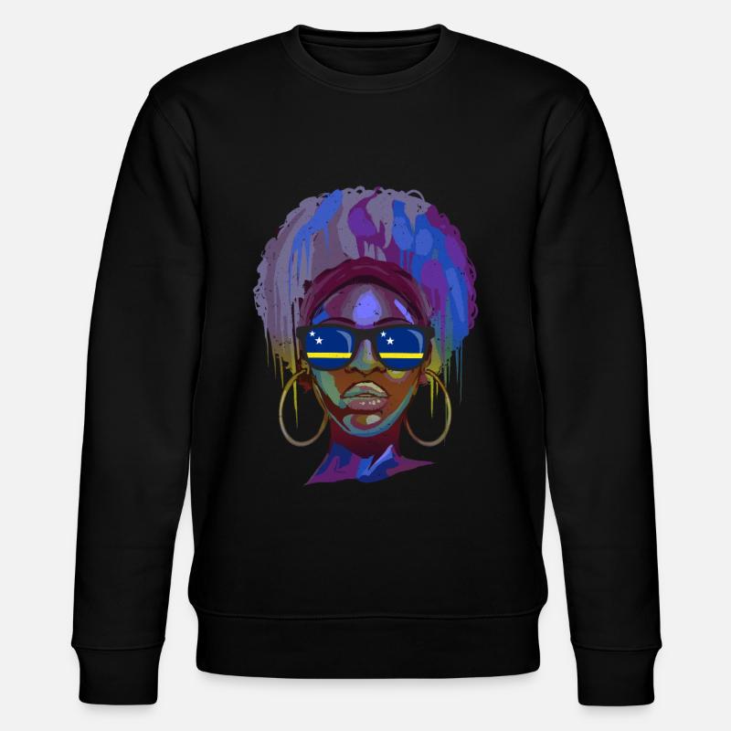 Curaçao - Sweat bio CHANGER Stanley/Stella Unisexe - noir