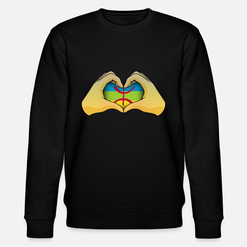 Amazigh - Sweat bio CHANGER Stanley/Stella Unisexe - noir