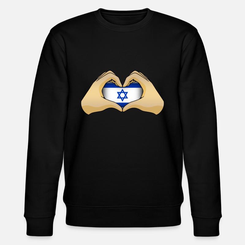 Israel - Stanley/Stella CHANGER Unisex Organic Sweatshirt - black