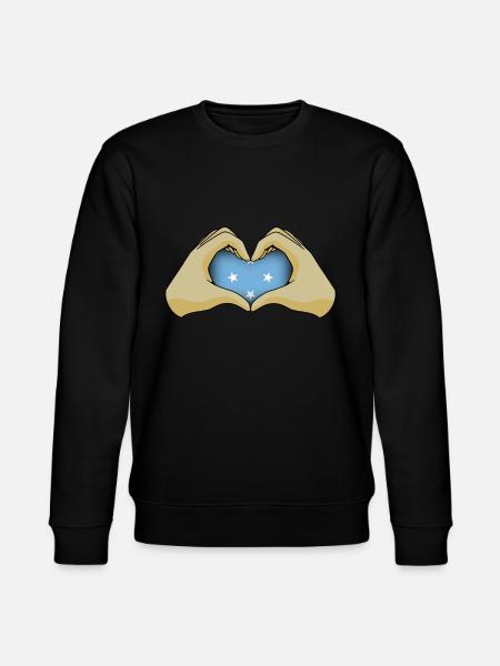 Micronesia - Stanley/Stella CHANGER Unisex Organic Sweatshirt - black
