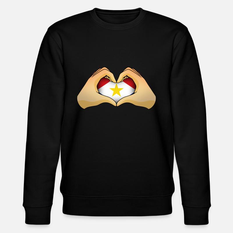 Saba - Stanley/Stella Unisex Bio-Sweatshirt CHANGER  - Schwarz