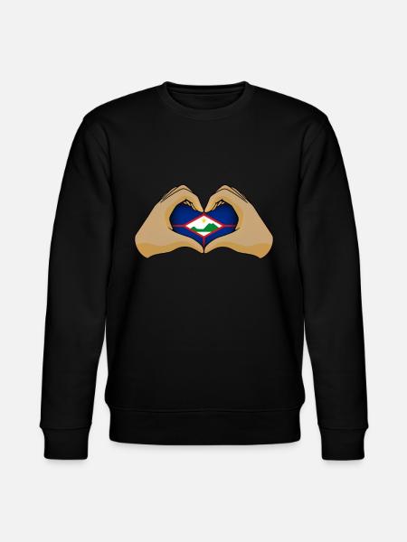 Sint Eustatius - Stanley/Stella CHANGER Unisex Organic Sweatshirt - black