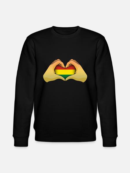 Bolivia - Stanley/Stella CHANGER Unisex Organic Sweatshirt - black