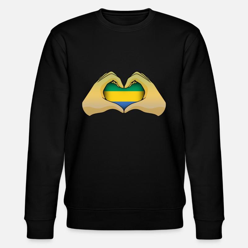 Gabon - Stanley/Stella CHANGER Unisex Organic Sweatshirt - black