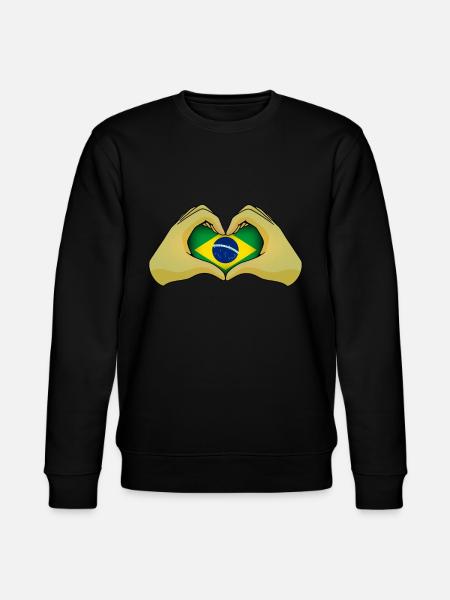 Brazil - Stanley/Stella CHANGER Unisex Organic Sweatshirt - black