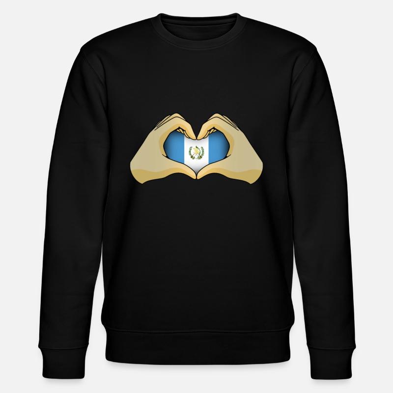 Guatemala - Stanley/Stella Unisex Bio-Sweatshirt CHANGER  - Schwarz