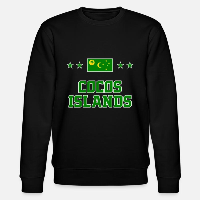 Îles Cocos - Sweat bio CHANGER Stanley/Stella Unisexe - noir