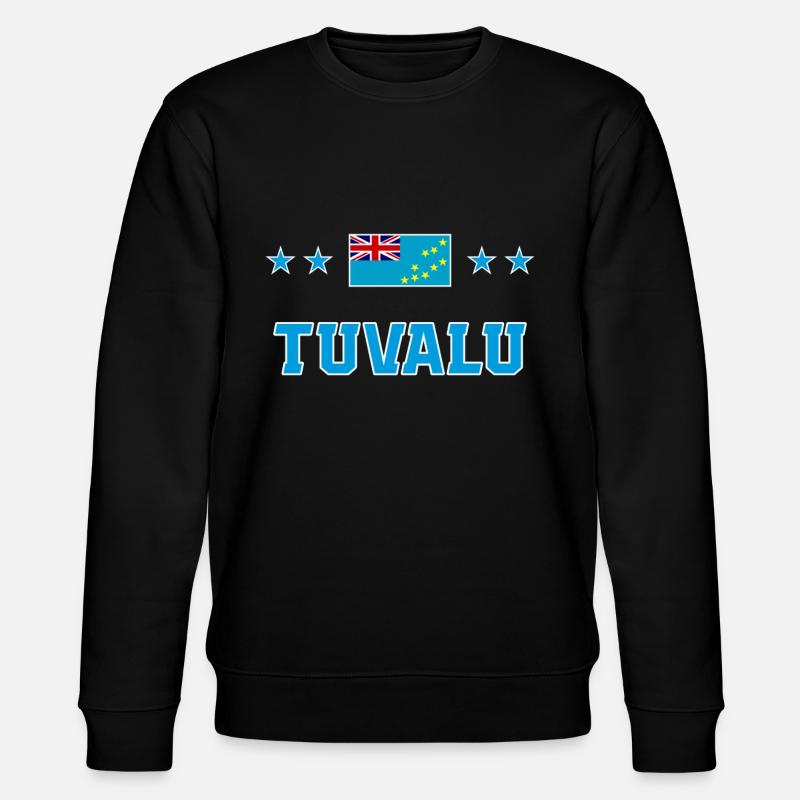 Tuvalu - Sweat bio CHANGER Stanley/Stella Unisexe - noir