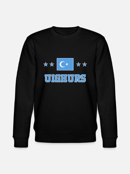 Uiguren - Stanley/Stella Unisex Bio-Sweatshirt CHANGER  - Schwarz