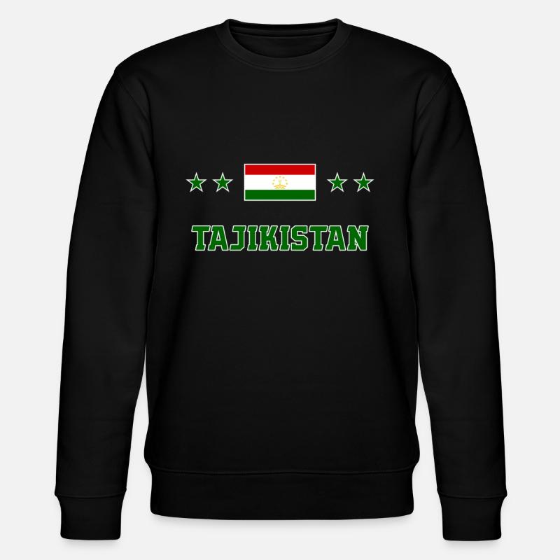Tadjikistan (en anglais) - Sweat bio CHANGER Stanley/Stella Unisexe - noir