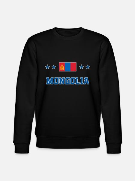 Mongolie - Sweat bio CHANGER Stanley/Stella Unisexe - noir