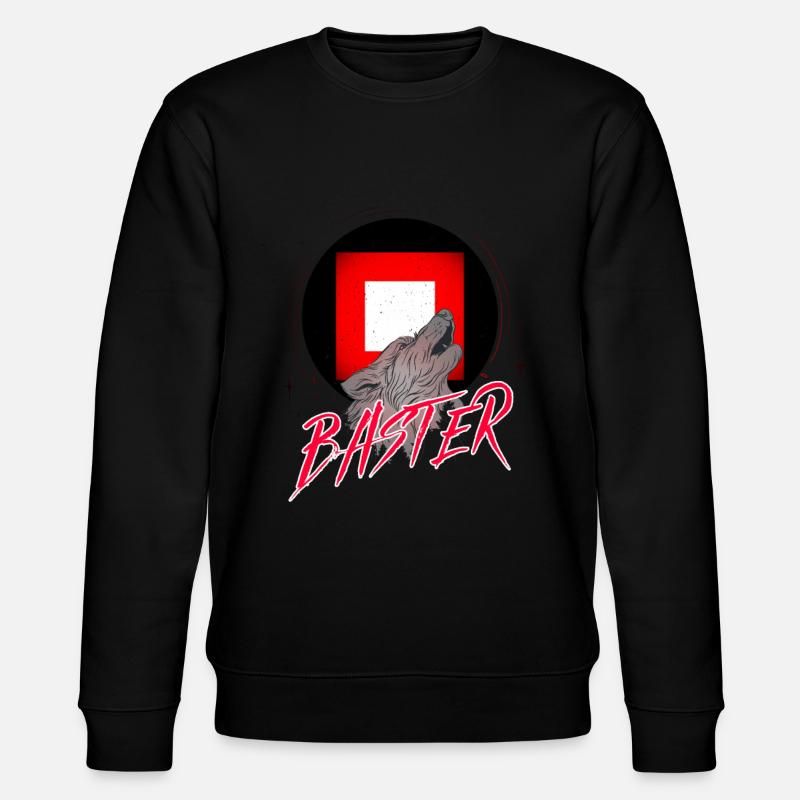 Baster - Sweat bio CHANGER Stanley/Stella Unisexe - noir