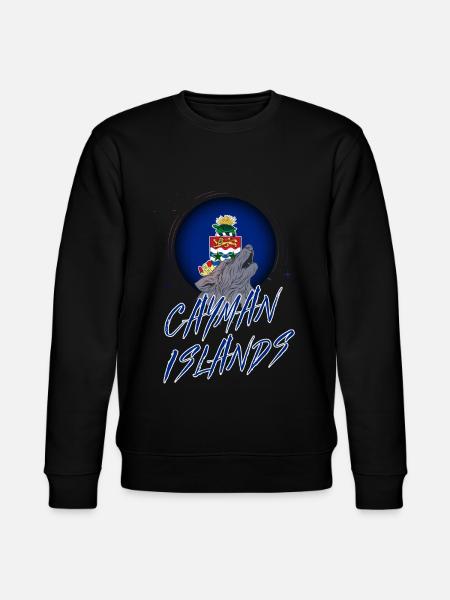 Cayman Islands - Stanley/Stella CHANGER Unisex Organic Sweatshirt - black