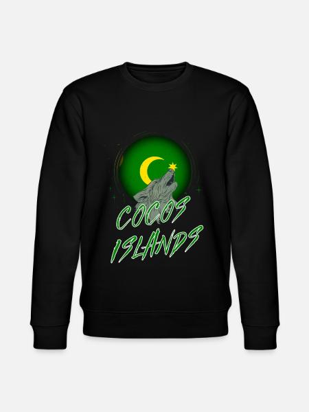 Cocos Islands - Stanley/Stella CHANGER Unisex Organic Sweatshirt - black