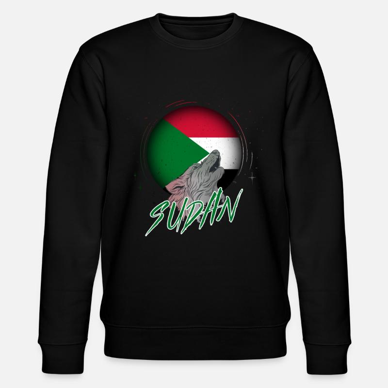 Sudan - Stanley/Stella CHANGER Unisex Organic Sweatshirt - black