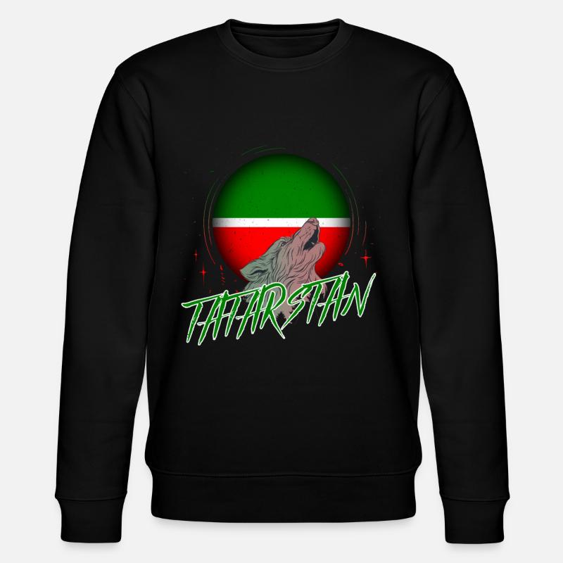 Tatarstan - Stanley/Stella Unisex Bio-Sweatshirt CHANGER  - Schwarz