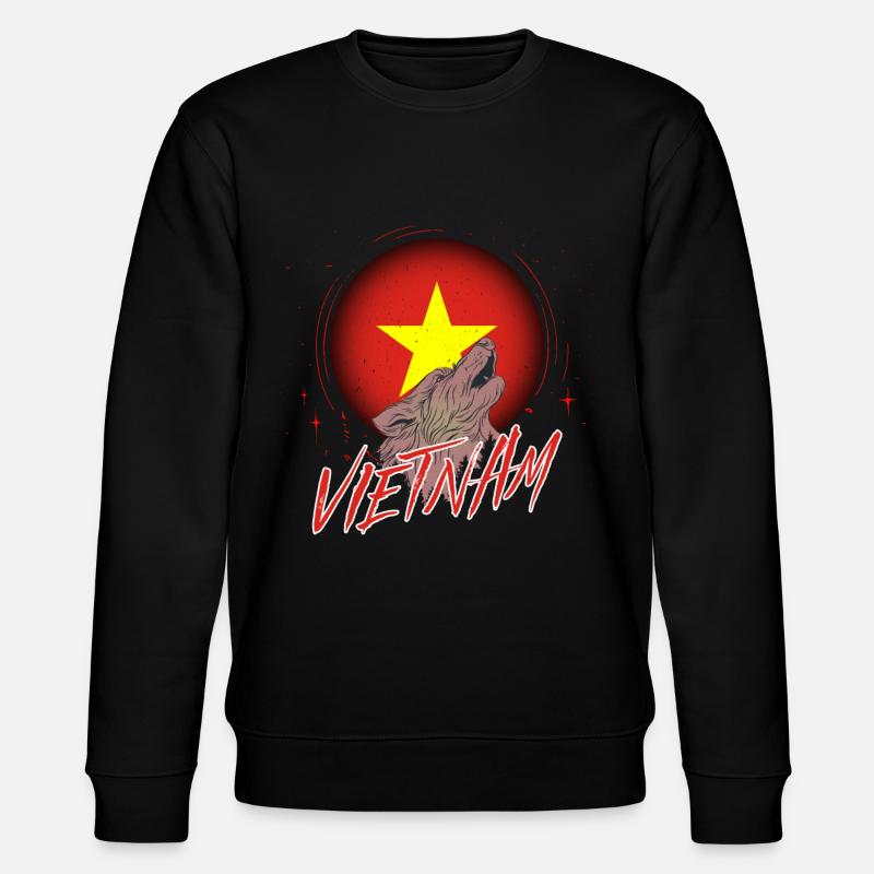 Vietnam - Sweat bio CHANGER Stanley/Stella Unisexe - noir