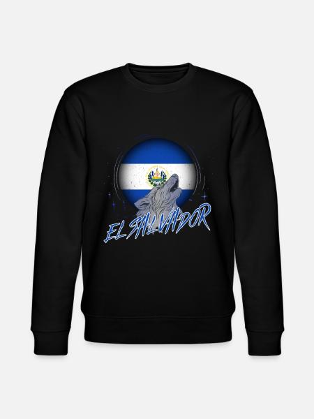 El Salvador - Stanley/Stella CHANGER Unisex Organic Sweatshirt - black