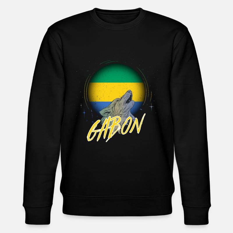 Gabon - Sweat bio CHANGER Stanley/Stella Unisexe - noir