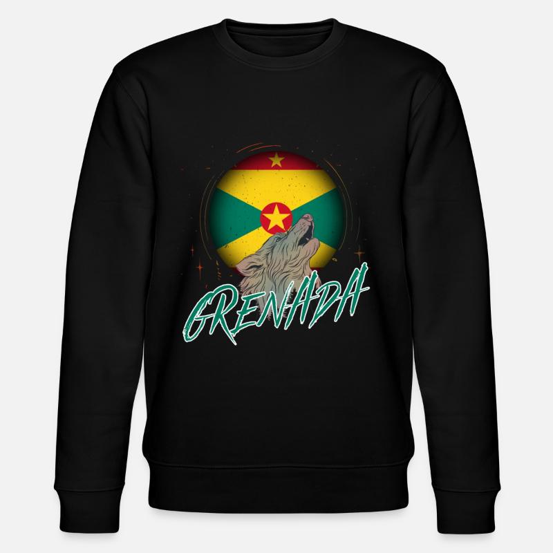 Grenada - Stanley/Stella Unisex Bio-Sweatshirt CHANGER  - Schwarz