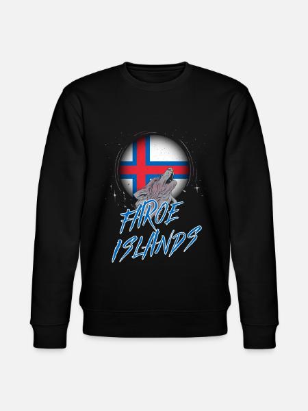 Faroe Islands - Stanley/Stella CHANGER Unisex Organic Sweatshirt - black