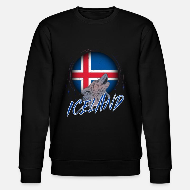 Islande - Sweat bio CHANGER Stanley/Stella Unisexe - noir
