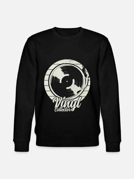 Disque vinyle collection DJ cadeau - Sweat bio CHANGER Stanley/Stella Unisexe - noir