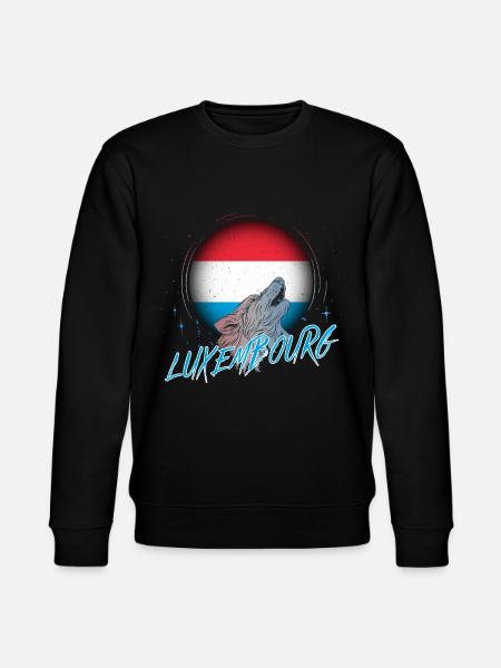 Luxembourg - Stanley/Stella CHANGER Unisex Organic Sweatshirt - black