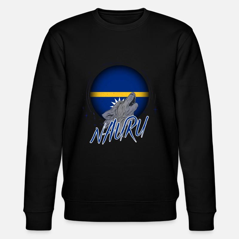 Nauru - Stanley/Stella CHANGER Unisex Organic Sweatshirt - black