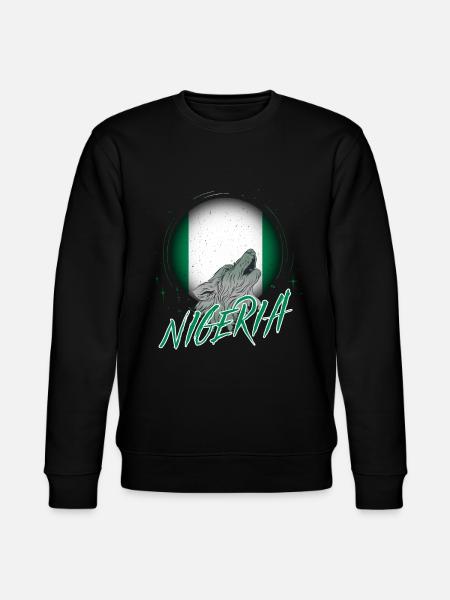 Nigeria - Stanley/Stella CHANGER Unisex Organic Sweatshirt - black