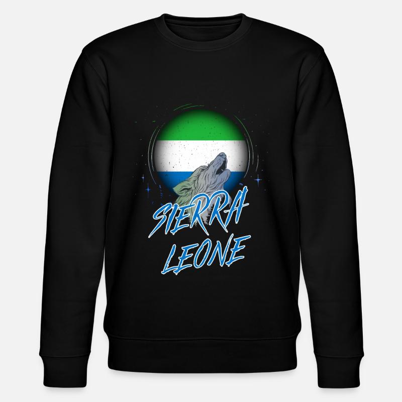 Sierra Leone - Sweat bio CHANGER Stanley/Stella Unisexe - noir