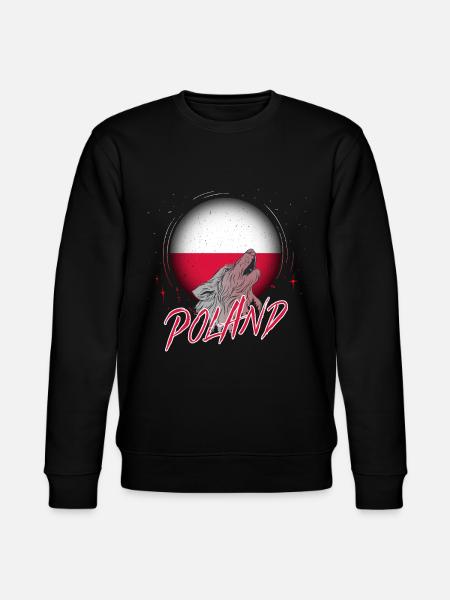 Poland - Stanley/Stella CHANGER Unisex Organic Sweatshirt - black