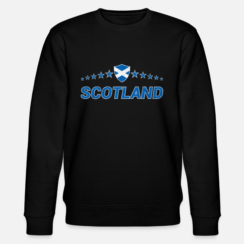 Schottland - Stanley/Stella Unisex Bio-Sweatshirt CHANGER - Schwarz