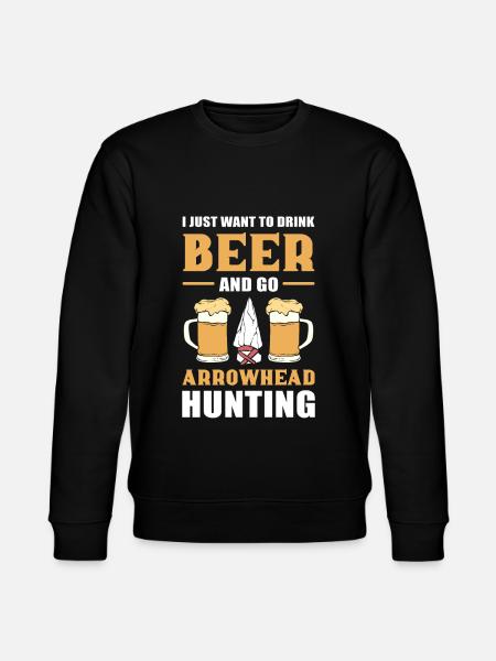 Pfeilspitzenjagd Pfeilspitzen-Jagd Pfeilspitzen-Sa - Stanley/Stella Unisex Bio-Sweatshirt CHANGER - Schwarz