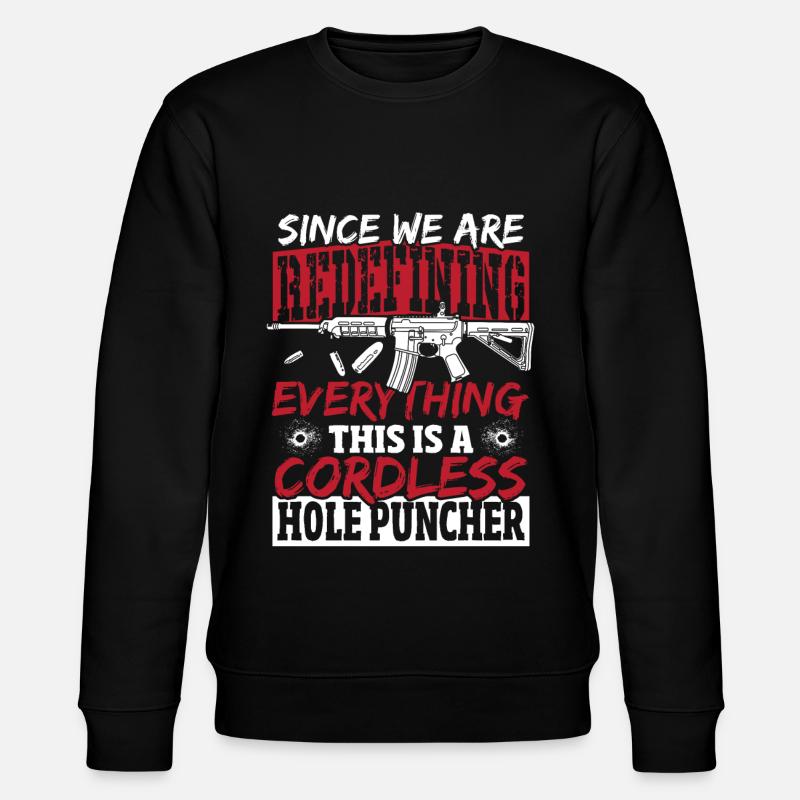 2nd Amendment Gun Rights - Stanley/Stella CHANGER Unisex Organic Sweatshirt - black