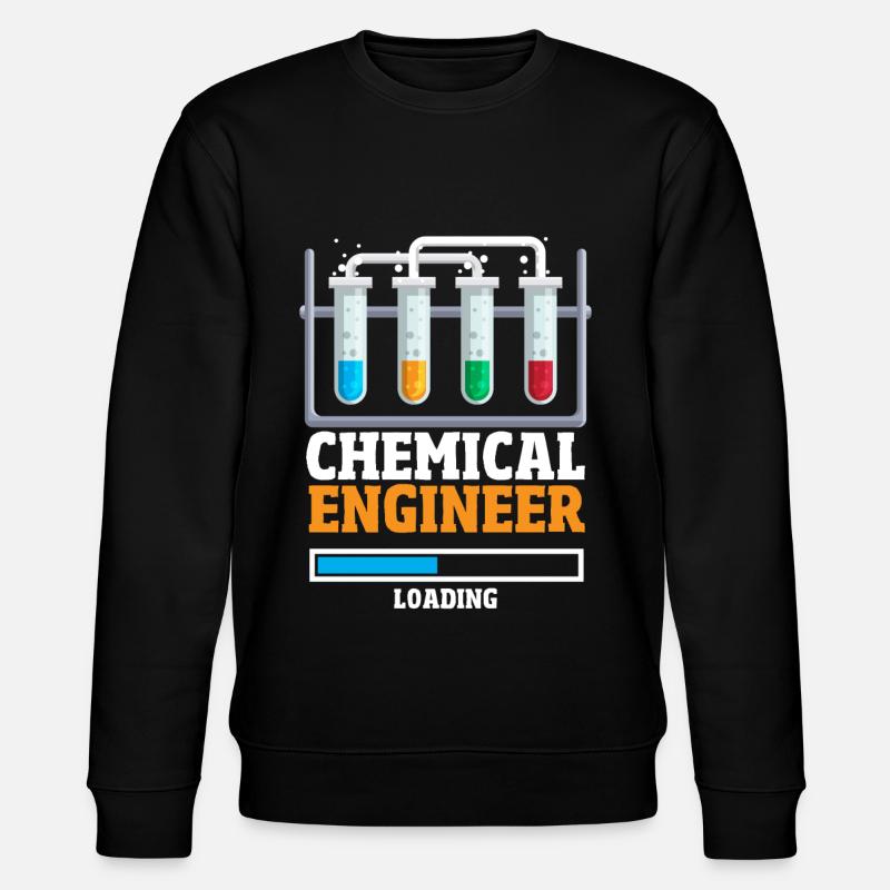 Futur ingénieur chimiste de chargement - Sweat bio CHANGER Stanley/Stella Unisexe - noir