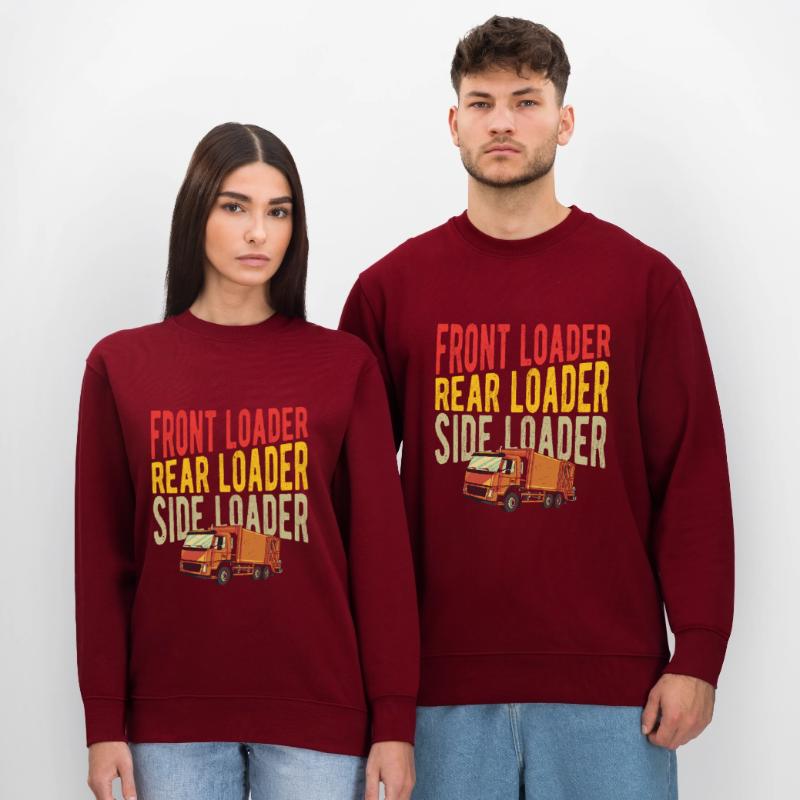 Front Loader Rear Loader Side Loader Garbage Stanley/Stella CHANGER Unisex Organic Sweatshirt
