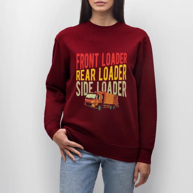 Front Loader Rear Loader Side Loader Garbage Stanley/Stella CHANGER Unisex Organic Sweatshirt