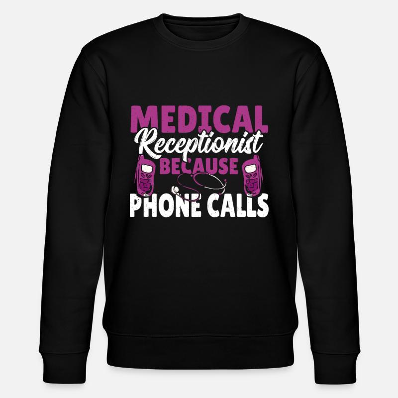 Réceptionniste médicale Appels téléphoniques Weil - Sweat bio CHANGER Stanley/Stella Unisexe - noir